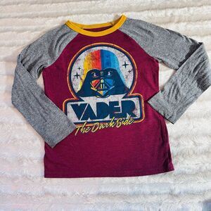 Boy’s Sonoma LS Darth Vader T-shirt Size 7